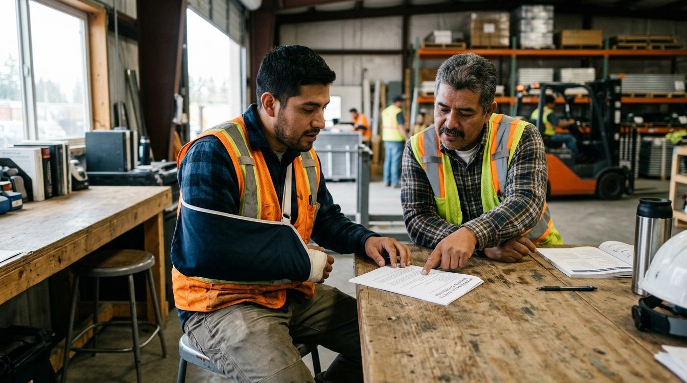¿Cuáles son tus derechos si te lesionaste en el trabajo?